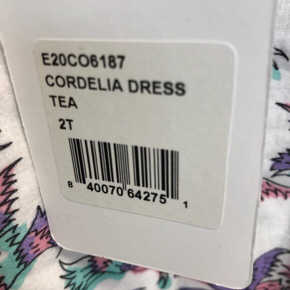 EGG New York Cordelia Smocked Sundress with Tassel detail, Size 2T NWT - Picture 4 of 5